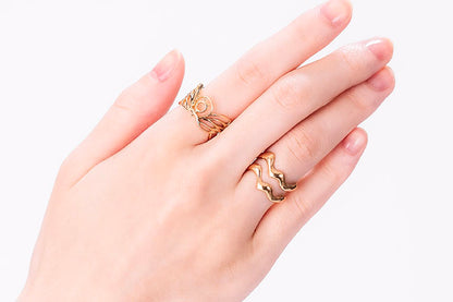 Ｋ16GOLD　DOUBLE SNAKE